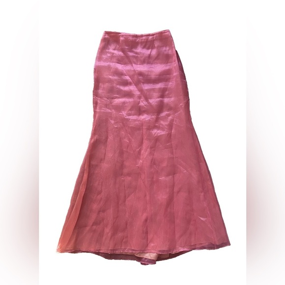 vintage 90s y2k pink chiffon fairy boho grunge romantic lined - not for sale - Picture 1 of 6